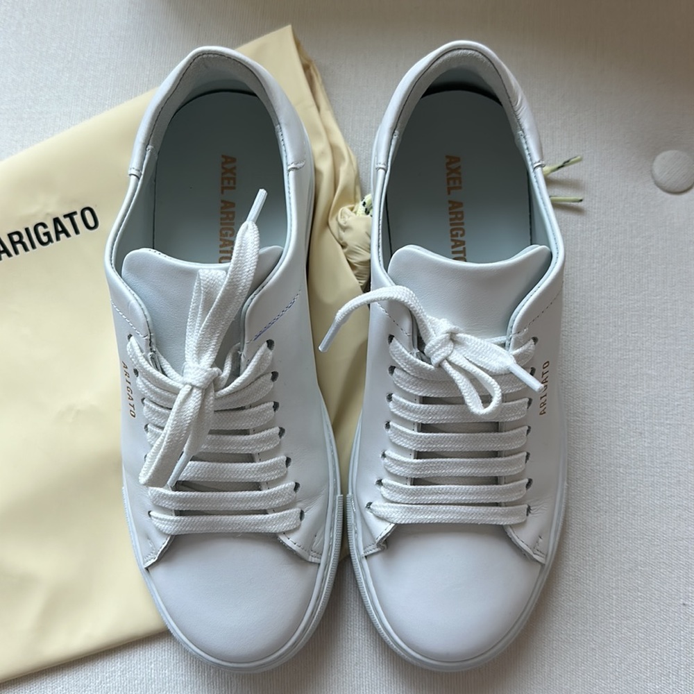 Axel Arigato White Leather Sneakers - Picture 2 of 5